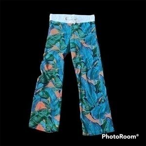 Tracy Negoshian tropical comfy pants